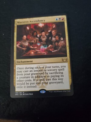 Magic the Gathering Maestros Ascendancy-Promo Pack: Streets of New Capenna (PPS