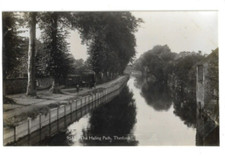 Thetford, The Haling Path, Norfolk, RP Postcard.