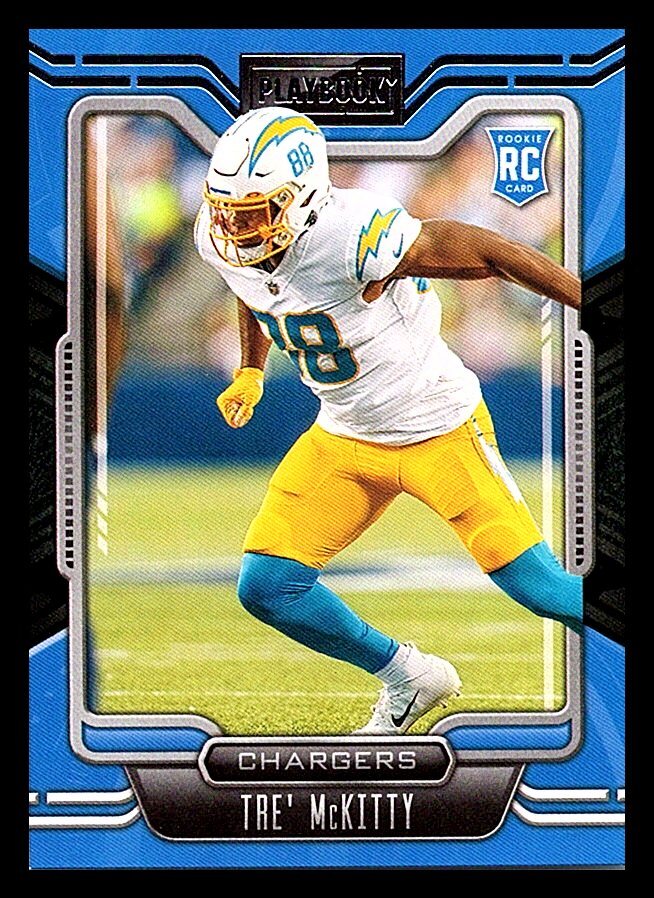 2021 Panini Playbook #176 Tre' McKitty Orange Free Shipping
