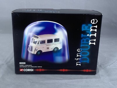 Corgi: CC06202 Nine Double Nine Morris J Ambulance, Nottingham City, 2002