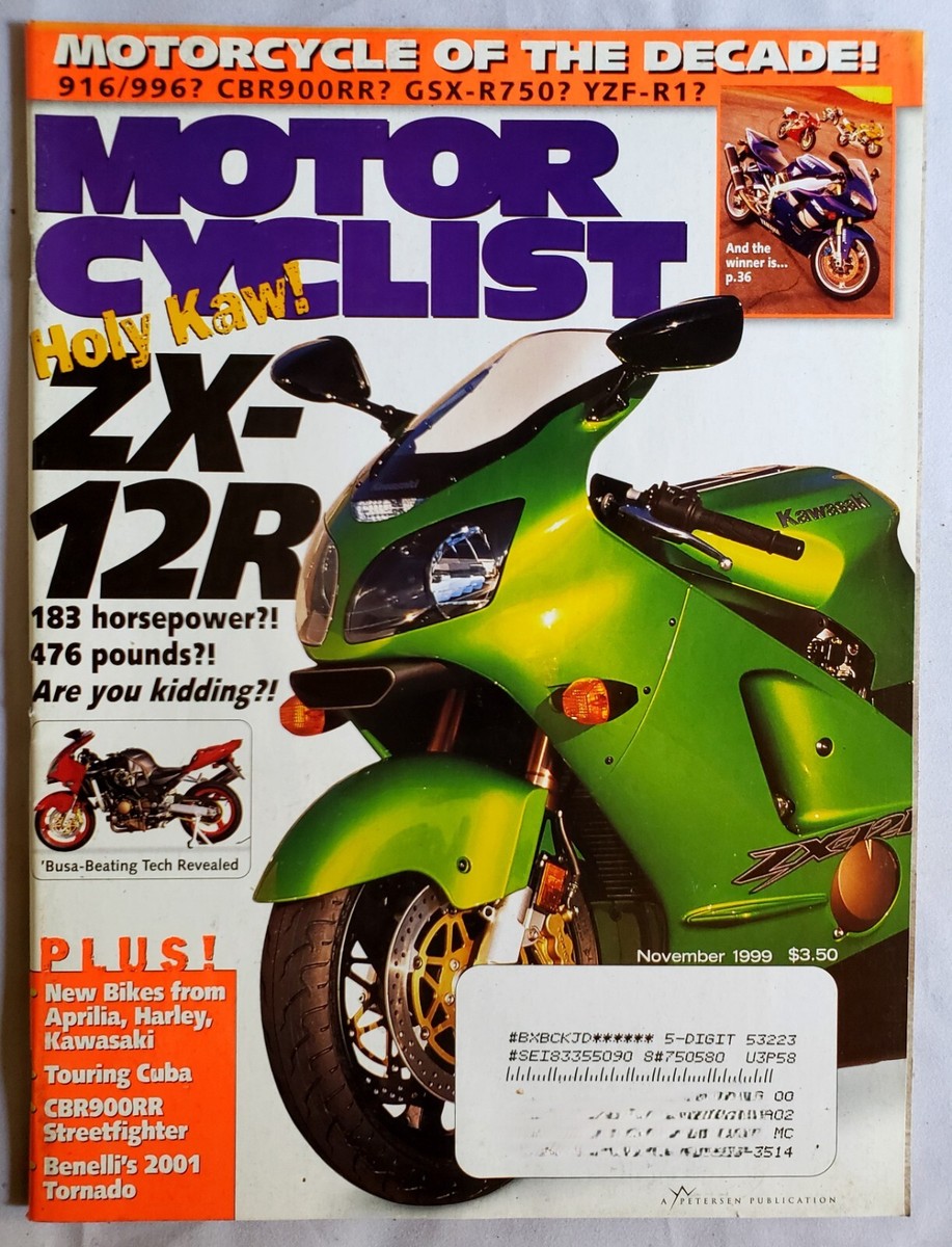 ⭐︎ Motor Cyclist - November 1999 - Motorcycle Magazine | eBay