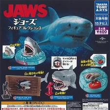 JAWS Figure Collection Part.3 Capsule Toy 4 Types Full Comp Set Gacha New Japan