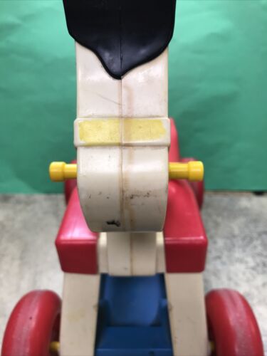 Vintage 1976 Fisher Price Riding Horse Toddler Ride On - Cute! Read - Fast Ship! - Picture 13 of 23