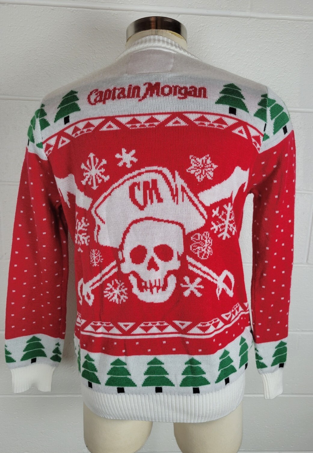 Captain Fair Isle Ugly Christmas Sweater M Gem