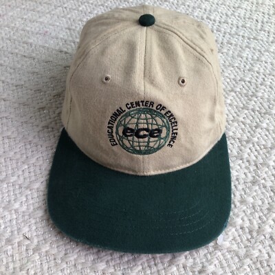 Educational Center of Excellence CEE Vtg Strapback Baseball Hat Cap Adjustable