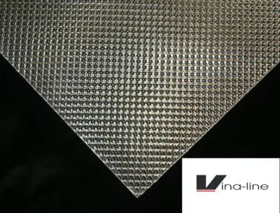 VINA-LINE 5 in a Pack Plastic Prismatic Light Diffuser Suspended Ceiling 600mm xv 600mm