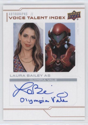 2024 Halo Legacy Collection Autograph VT-LB Laura Bailey as Olympia Vale