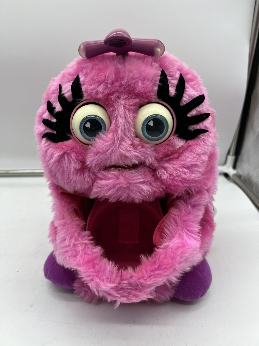 DouDou 幸運配達ぬいぐるみピンクバブ 1999 Trendmasters Pink Talking Interactive Plush WUV LUV 2 With 3