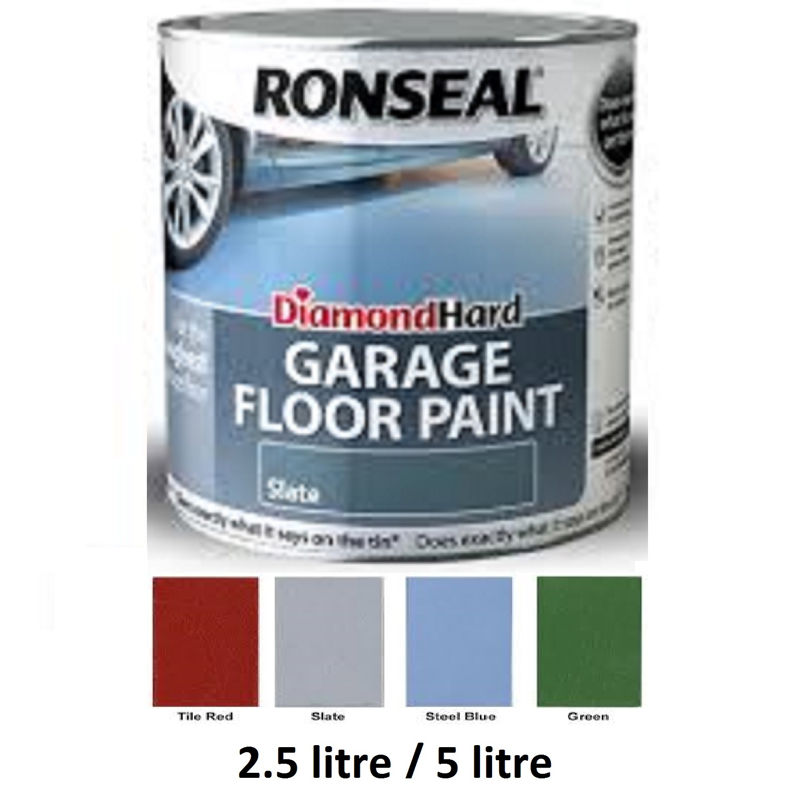Leyland Trade Anti Slip Floor Paint Tile Red 5ltr Carpet Vidalondon