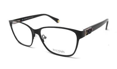 BALMAIN DAMEN BRILLE BL 1031 01 SCHWARZ UND GOLD ECKIG SCHMETTERLING