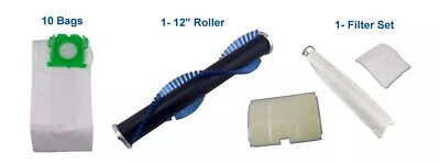 MERCHANDISE MECCA S12 / XP12 Maintenance Kit For Windsor Sensor – 12" Brush, 10 HEPA Bags, Filters