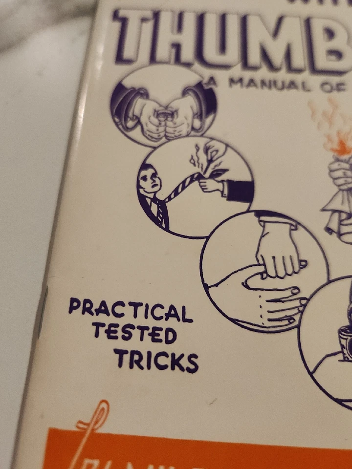 Milbourne Christopher 50 TRICKS WITH A THUMB TIP :  A Manual of Thumb Tip Magic Foto 2 de 4
