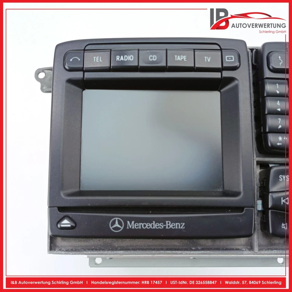 MERCEDES BENZ CLASE S W220 S430 Sistema de navegación Comand Headunit A2208207126 Foto 3 de 4