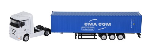 1:87 40GP Metal Shipping Container Truck Model Toy Home Office Decor Gift - Picture 80 of 145