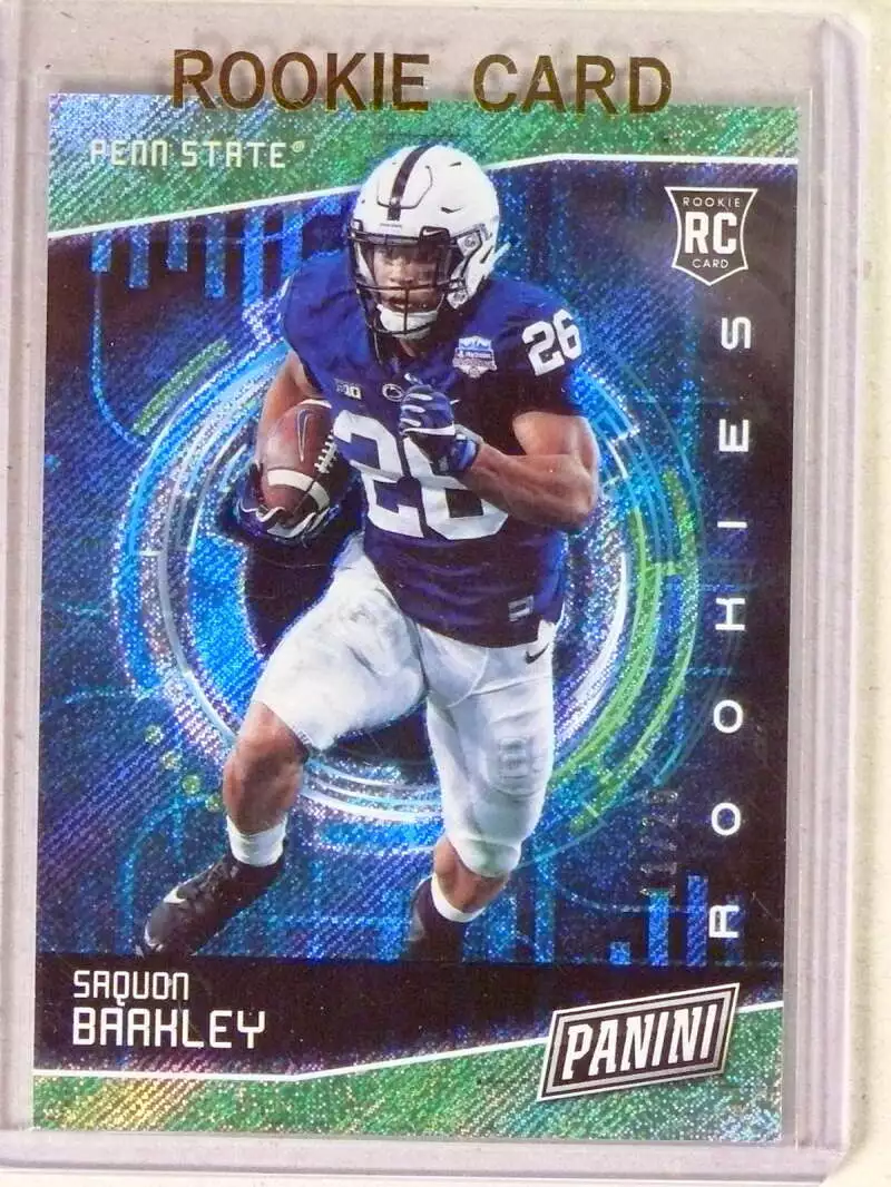 2018 Panini Cyber Monday Rapture Saquon Barkley Rookie RC 11 25
