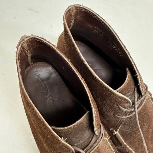 Rancourt & Co. Blaine Chukka Brown Walnut Orion Suede Horween Made in USA 10 - Picture 8 of 12