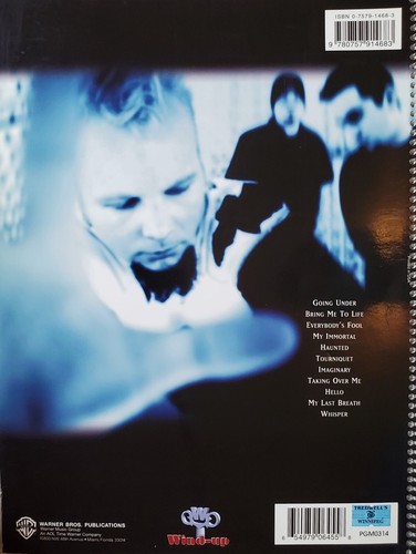 Evanescence Fallen Guitar Tab Piano Sheet Music Book g3 - Picture 6 of 6