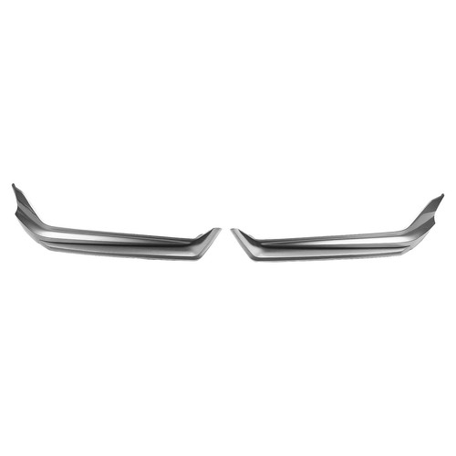 For 2021-2022 Honda Accord YOFER Car Front Spoiler Front Side Cover Trim Silver - Picture 8 of 19