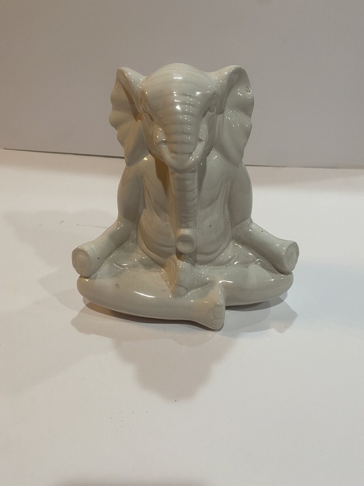 White elephant statue