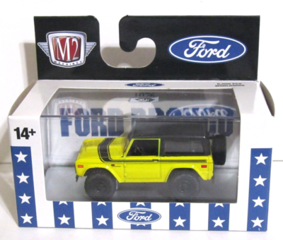 M2マシーン 1976 フォード・ブロンコ M2 Machines Ford Bronco, 1976 FORD BRONCO ~ Yellow / Black S131 24