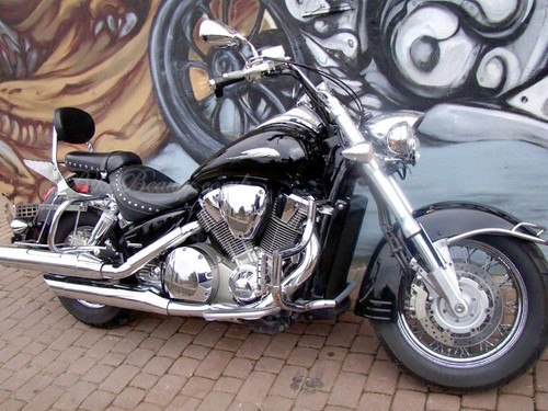 HONDA VTX 1800 R /S /NEO /RETRO (SC49) REAR SADDLEBAG SUPPORT GUARD CRASH BARS - Picture 2 of 7