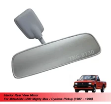 Rear View Mirror Car Interior Fit Mitsubishi Mighty L200 1989 1990 - 1994 Pickup