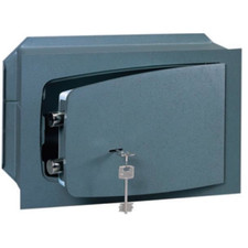 Cisa Cassaforte a chiave incasso muro (36x20x24cm) Grigio scuro 18A010310