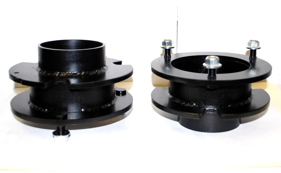 Kit Elevador Nivelador Suspensión Delantero 2" para 94-13Dodge Ram 1500/2500/3500 4x4 NEGRO Foto 3 de 4