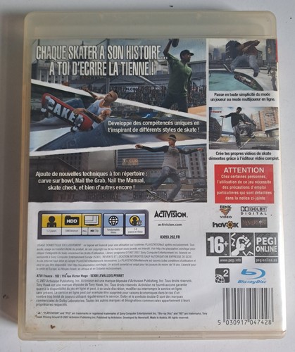 Jeu Ps3 Tony Hawk's proving ground skateboarding playstation 3 vintage jeux - Imagen 3 de 3