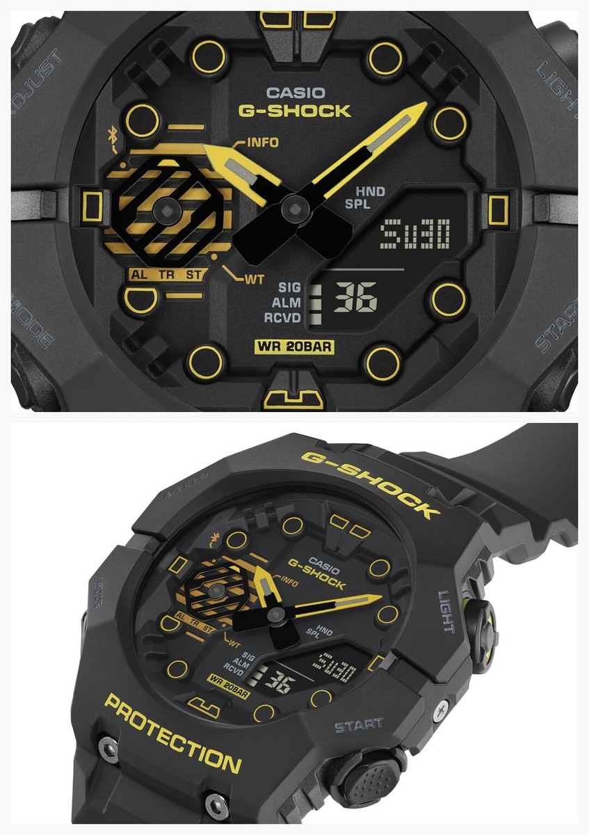 Casio G-Shock GA-B001CY-1AJF Caution Yellow Bluetooth Men Watch