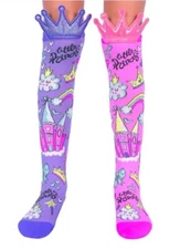 MADMIA Girl/Adult Socks - Princess with Crown - One Size