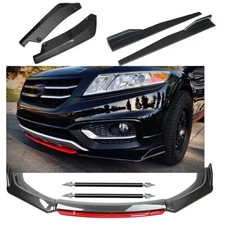 For Honda Accord Civic Front Bumper Lip Splitter Side Skirt Rear Lip Strut Rods