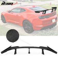 Fits 16-24 Chevy Camaro ZL1 1LE Style Trunk Spoiler Wing - Real Carbon Fiber
