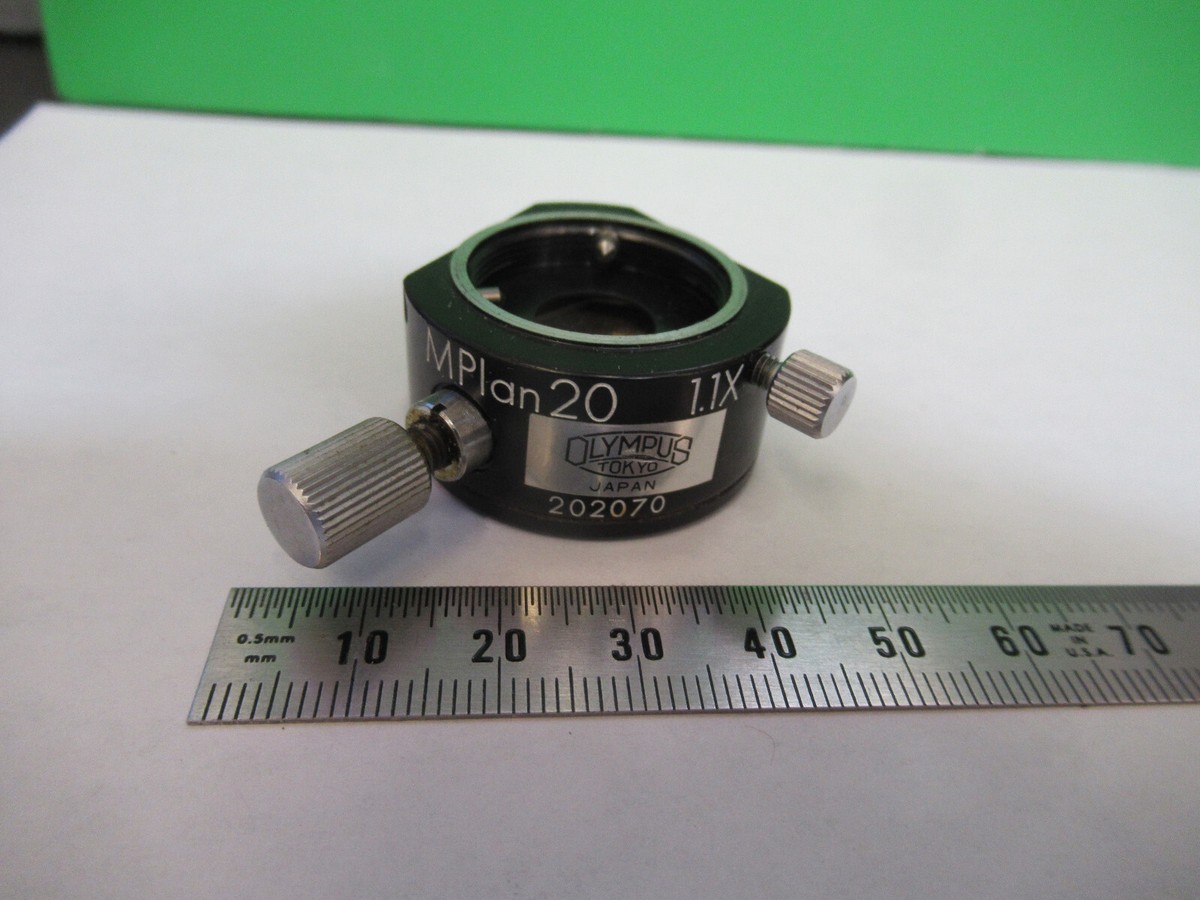 OLYMPUS JAPAN DIC PRISM MPLAN20 OPTICS MICROSCOPE PART AS PICTURED