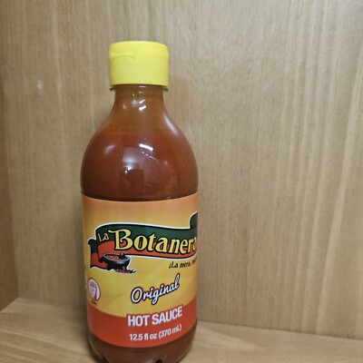 la botanera ¡La Mera ,Mera! Original  hot sauce . 12.5 Fl Oz(370 ml)