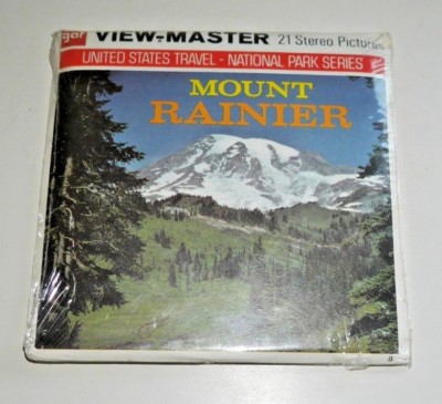 *NEU VERSIEGELT * MOUNT RAINIER NATIONAL PARK 1970 VIEWMASTER REELS A271 USA D018