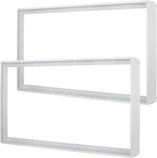 2SETS/PACK 2X4FT LED PANEL LIGHT SURFACE MOUNTED FRAME SURFACE MOUNTED KIT