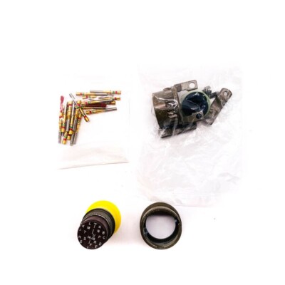 Amphenol MS3126F14-18S Circular MIL Spec Socket Plug Connector with Contacts Pin