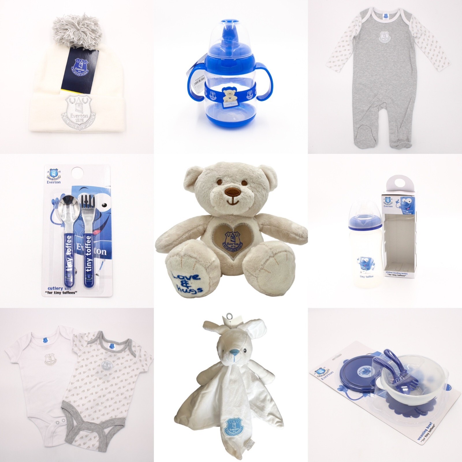 Everton FC Offizielles Säugling Baby Ware Geschenk EFC