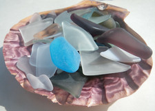 Sea Glass, Collection of Different Pieces and Colors