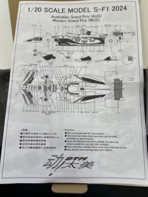 1/20 S-F1 2024 Model Kit Sf-24 Mfh Hobby Forum | eBay 1/20 S-F1 2024 Model Kit Sf-24 Mfh Hobby Forum | eBay
