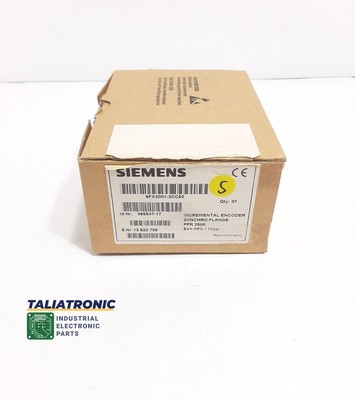 SIEMENS Inkrementalgeber 6FX2001-3CC50 mit 1-V-Sinus Synchroflansch Drehgeber 