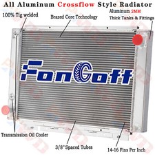 4 Row Radiator For 1961 1962 1963-1966 Ford Thunderbird T-bird Tbird 6.4l 7.0l