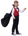 IKALI Boys Girls Vampire Costume Kids Halloween Dracula with Cape (3-4T)