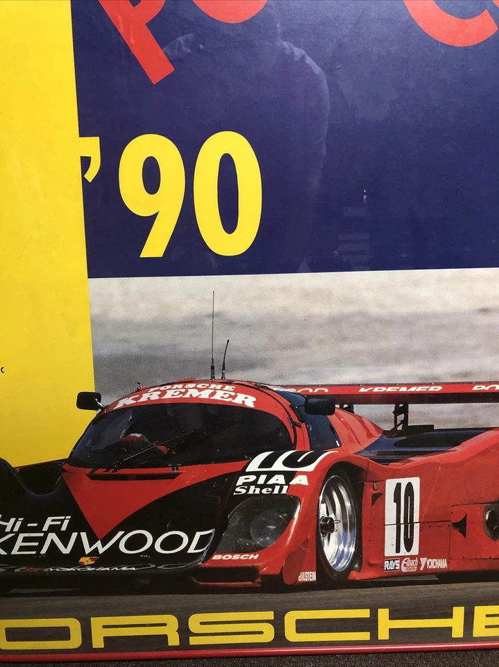 AWESOME FACTORY Porsche poster Porsche Cup 90 VIC SKIRMANTS PORSCHE - Image 2 of 3