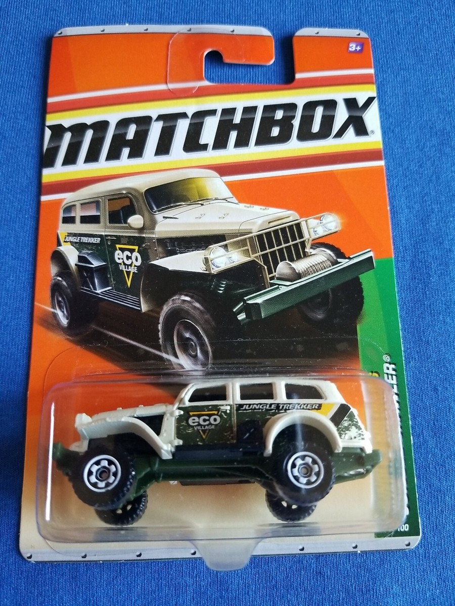 Matchbox Desert Adventure – Green Jungle Crawler 1:64, Modellauto Sammlerstück