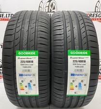 2 X 225 40 18 GOODRIDE 225/40R18 92W XL BRAND NEW C & B RATED TYRES 2254018