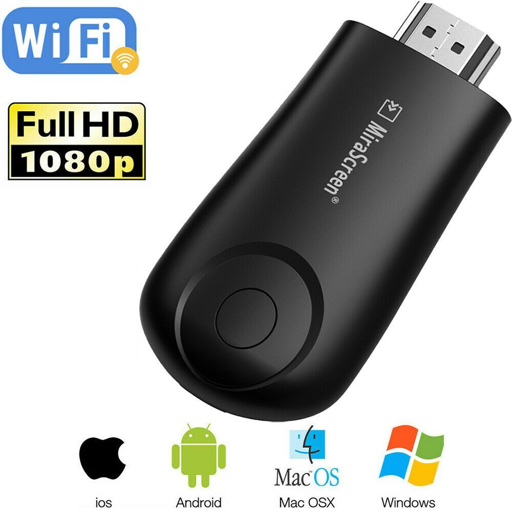 Anycast TV Stick Wifi Display Receiver Spiegel Bildschirm 1080P für Android iOS
