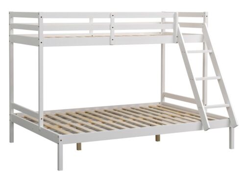 Bunk bed family bed 90x200 140x200 raised bed bunk bed cot pine white-