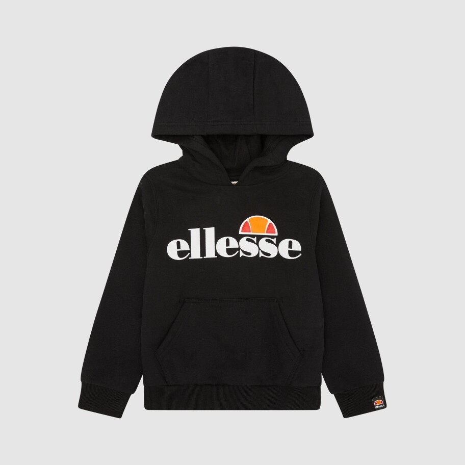 Ellesse 'Isobel' Children's Hoodie Age 8-14 Black Pink Great for